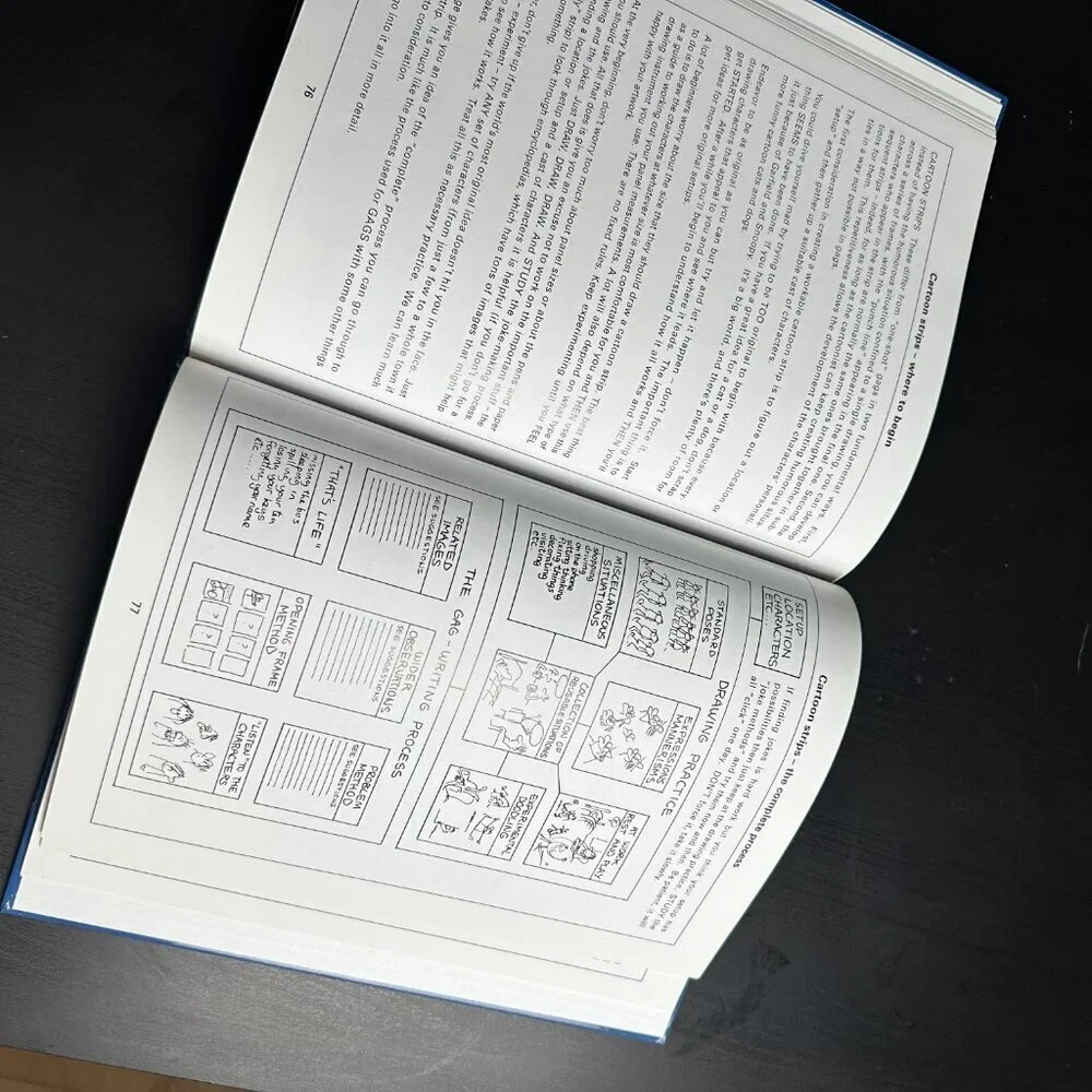 THE CARTOONIST'S Workbook DIY Activity Book